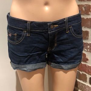 Hollister blue Jean shorts size 5